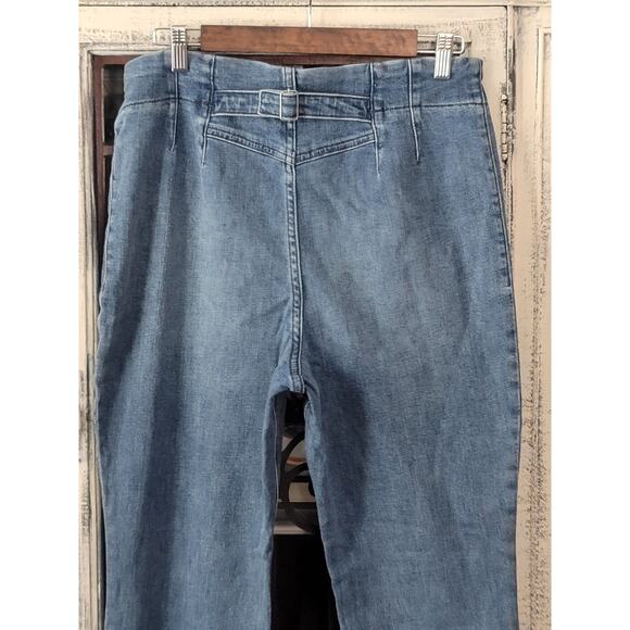 Anthropologie Maeve Bombshell Slim Straight Jeans - 32 Waist New - Picture 12 of 12